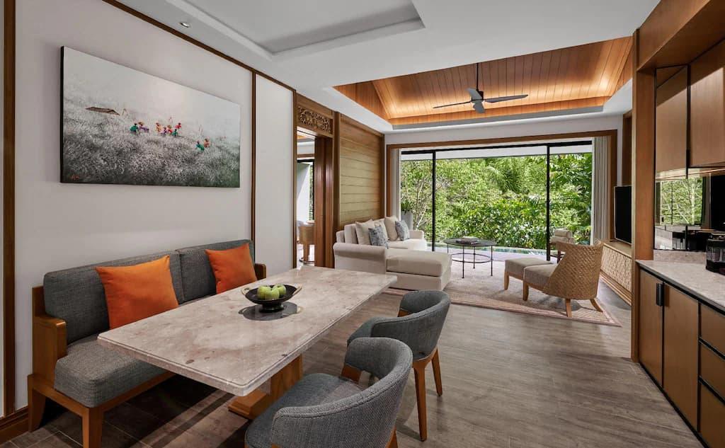 فيلا غرفتين نوم مع مسبح خاص