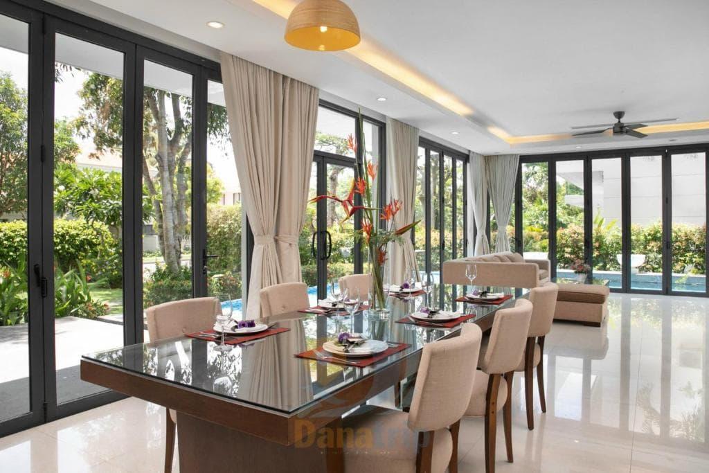 فيلا ديلوكس 4 غرف نوم مع مسبح خاص