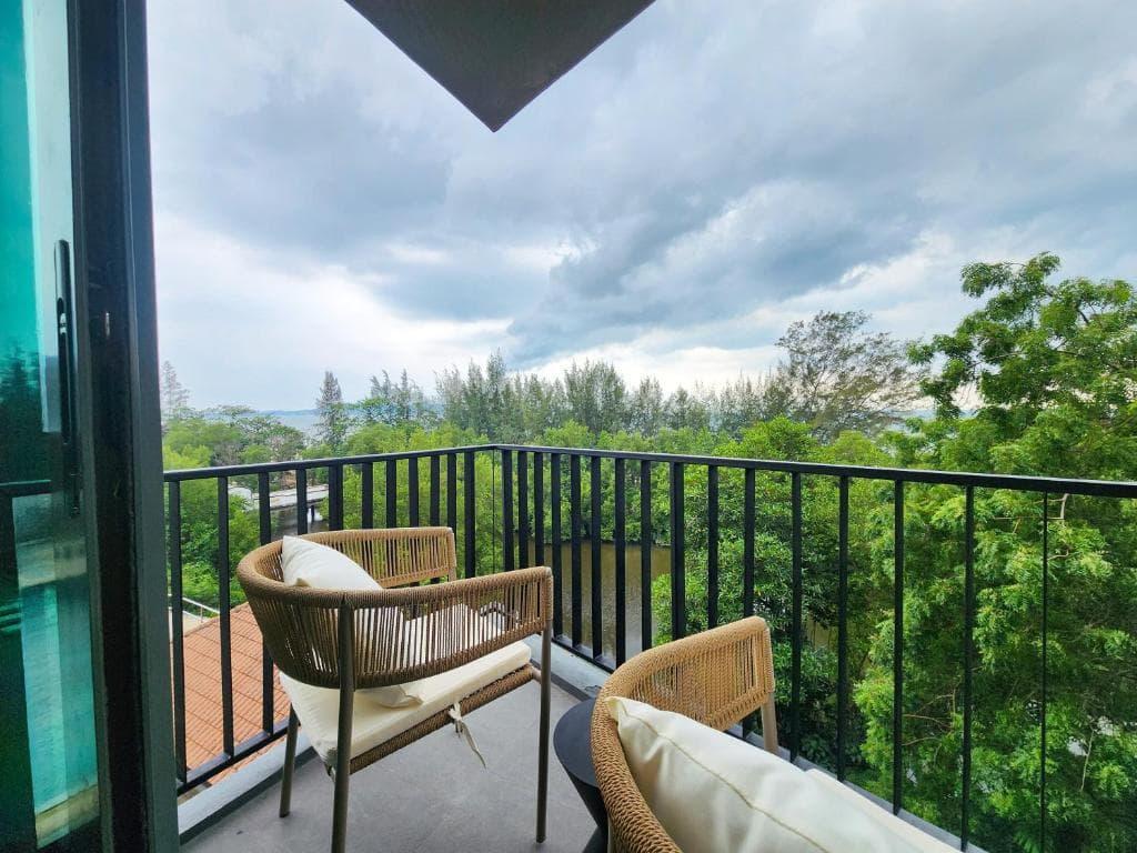  جناح غرفتي نوم مع شرفة