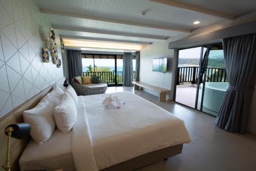 جناح جونيور مطل على البحر