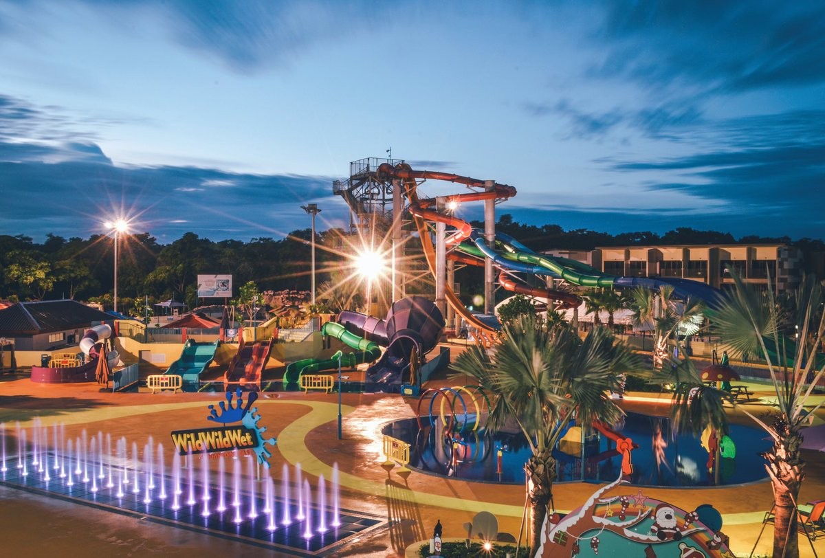 الحديقة المائية سنغافورة الحديقة المائية سنغافورة