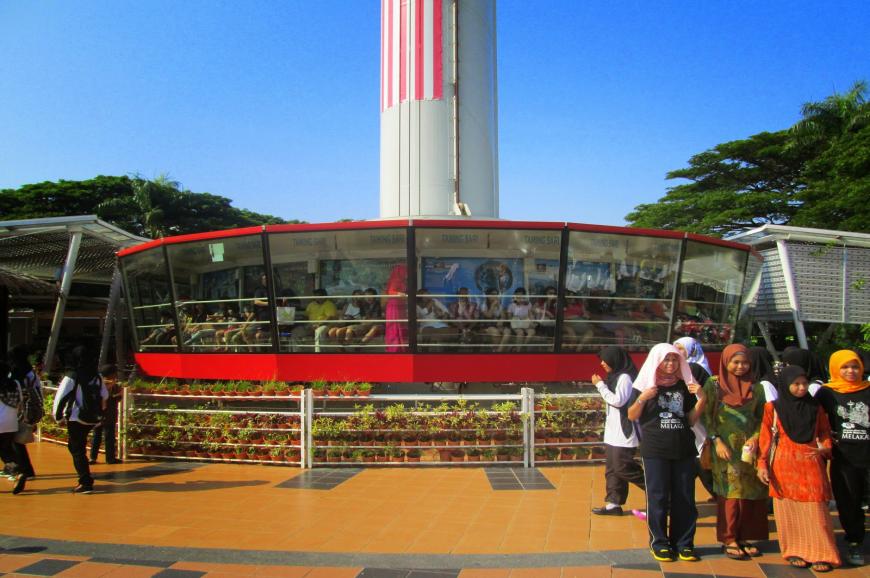 منارة تامنج ساري في ولاية ملاكا بماليزيا منارة تامنج ساري في ولاية ملاكا بماليزيا