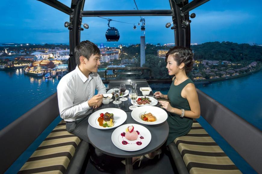 التلفريك في سنغافورة التلفريك في سنغافورة