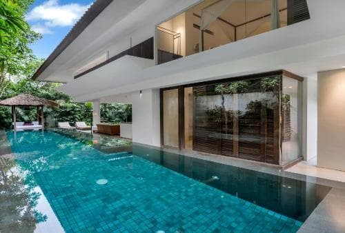 فيلا غرفتين نوم مع مسبح خاص	