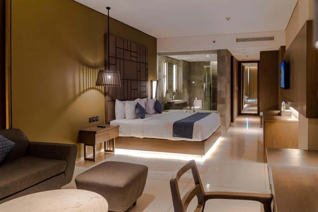 جناح مطل على المحيط	