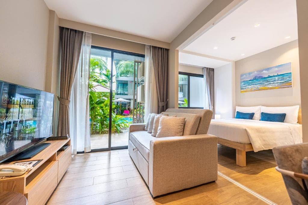 جناح غراند ديلوكس مع تراس مطل على المسبح