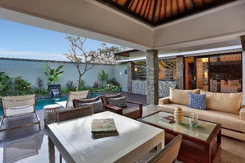 فيلا من غرفة نوم واحدة مع مسبح خاص	