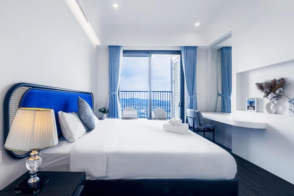 شقة غرفة واحدة مع إطلالة على المدينة