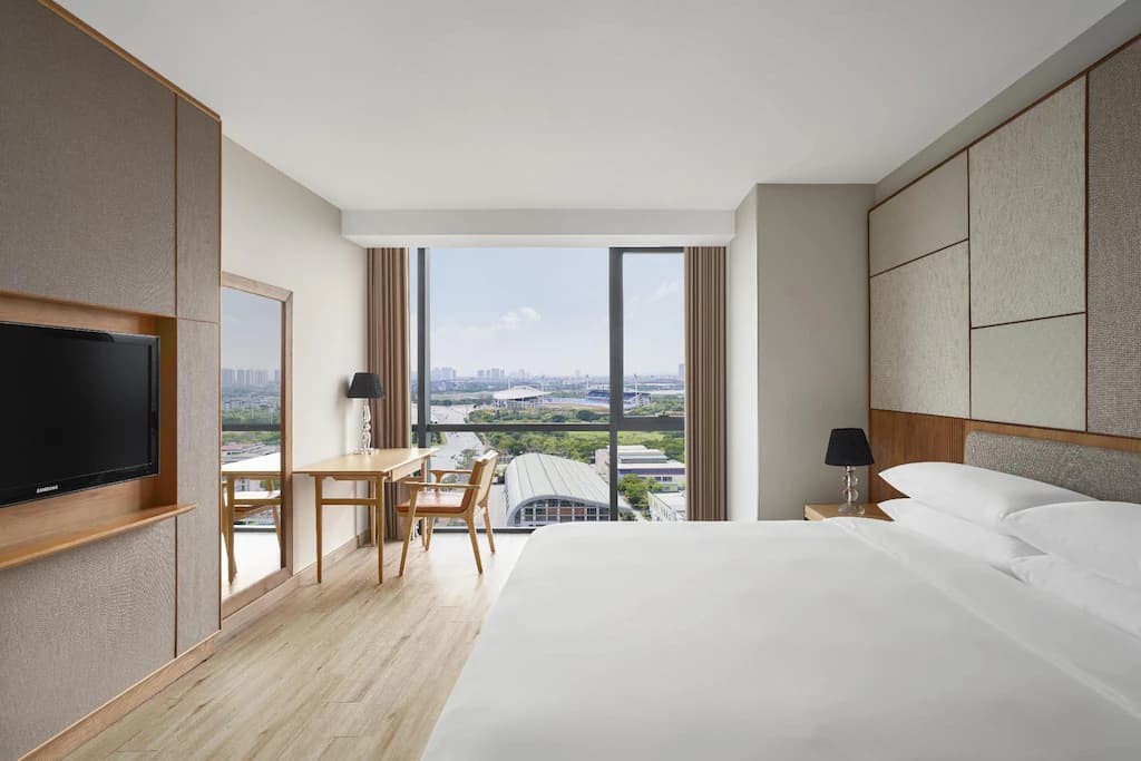 جناح غرفتين مطل على المدينة