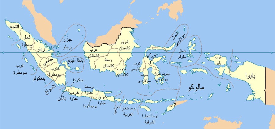 خريطة جاكرتا السياحية بالعربي - دليل جاكرتا السياحي