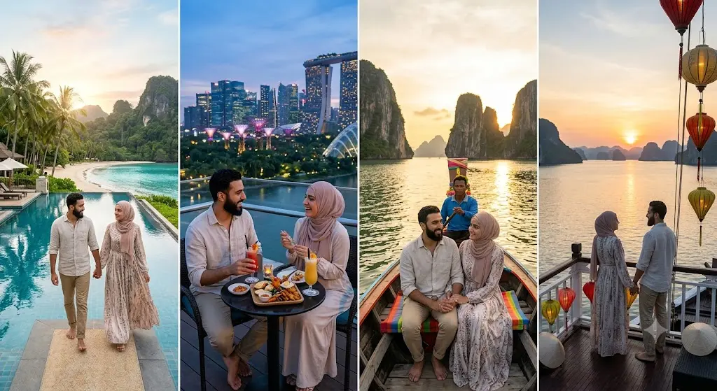 أفضل أماكن شهر العسل أفضل أماكن شهر العسل