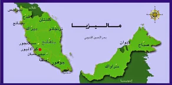 خريطة بينانج السياحية بالعربي - دليل بينانج السياحي