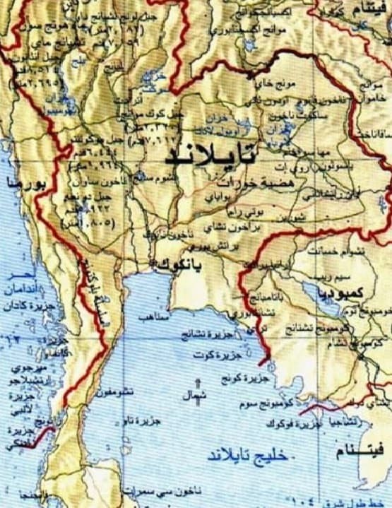 خريطة بانكوك السياحية بالعربي - دليل بانكوك السياحي 
